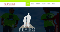 Desktop Screenshot of pavinggreatfutures.org
